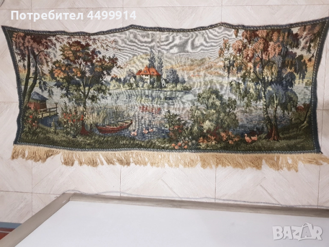 Стар ковьор за стена, снимка 3 - Колекции - 52074208