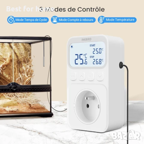 Inkbird C216T термостатен регулатор на температурата с таймер , снимка 3 - Друга електроника - 51060710