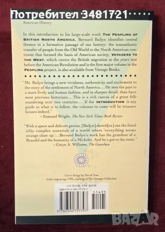 The Peopling of British North America. An Introduction, снимка 3 - История, политика и общество - 56301831
