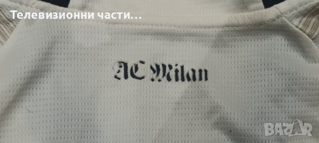 Футболна тениска AC Milan 2023/2024 трети екип Puma Pleasures 757035-01 размер L, снимка 13 - Спортни дрехи, екипи - 53328960