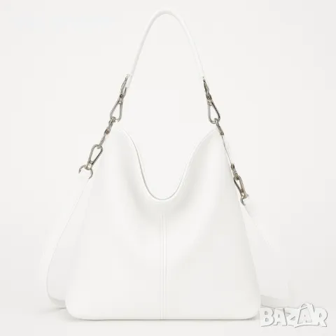 Стилна и практична дамска чанта тип торба, снимка 5 - Чанти - 50160564