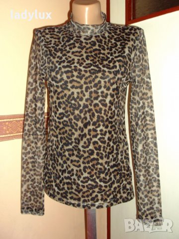 Only, Леопардов принт, Размер М. Код 1109, снимка 6 - Блузи с дълъг ръкав и пуловери - 29433610
