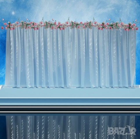 Правоъгълна сватбена арка XJJ383-V1, снимка 3 - Сватбени аксесоари - 42901882