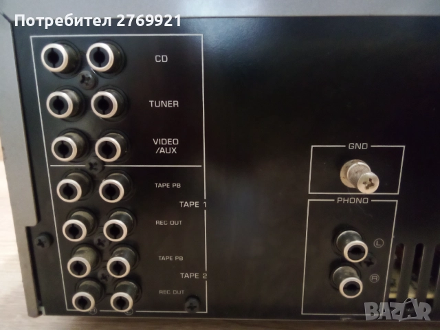 Усилвател Yamaha AX-440 2х70W, снимка 6 - Ресийвъри, усилватели, смесителни пултове - 52177039