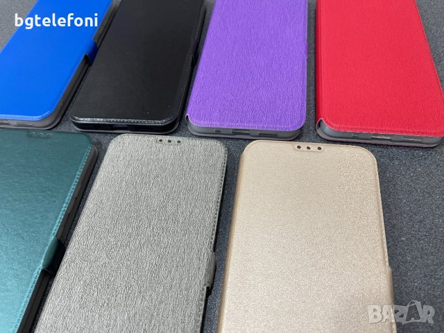 Nokia 2.4 тефтери и силиконов гръб Carbon, снимка 4 - Калъфи, кейсове - 30966405