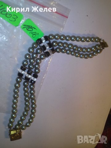 ПЕРЛЕНА СТАРА ГРИВНА ФИЛИГРАН ПОЗЛАТА ЦИРКОН 4003, снимка 5 - Гривни - 29754613