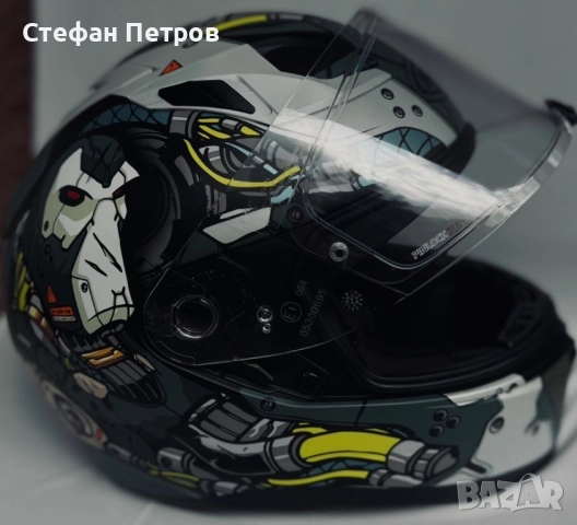 Каска за мотор HJC i70 x DC “Bane”, снимка 2 - Аксесоари и консумативи - 52172845