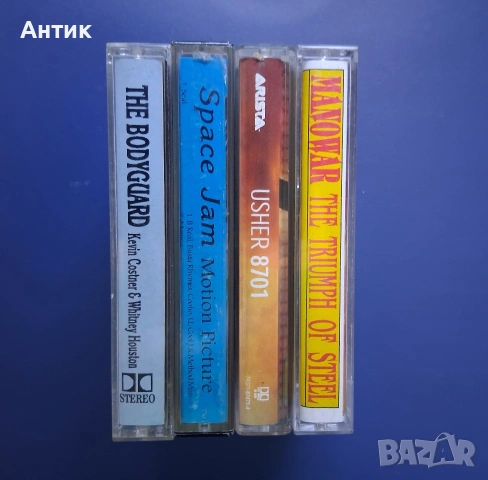 Лот Аудио Касети Manowar Usher Space Jam The Bodyguard, снимка 2 - Аудио касети - 54317924