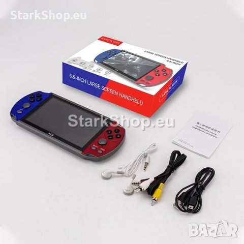  Игрова Конзола PSP X16 с голям дисплей 6.5″ и 20 000 игри, снимка 6 - Играчки за стая - 39197962