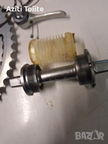 vintage groupset shimano 105 series 1051, снимка 15 - Части за велосипеди - 53017422
