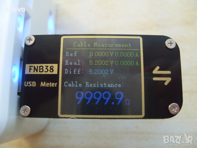 Професионален USB тестер  FNIRSI FNB38.  Българско упътване, снимка 10 - Друга електроника - 42572508