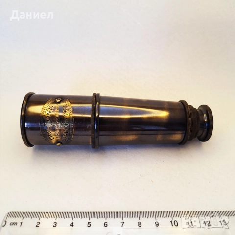 Бронзов далекоглед, телескоп с античен дизайн