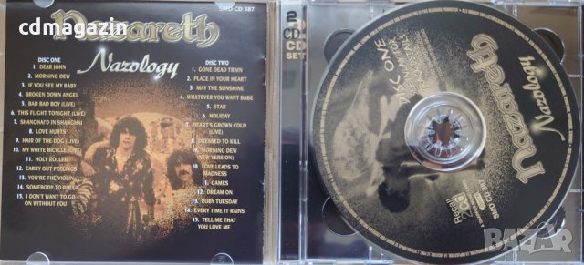 Компакт дискове CD Nazareth ‎– Nazology, снимка 3 - CD дискове - 32227455