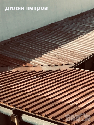 Въстановяване на компрометирани участъци на покриви и цели покриви от профилирана ламарина и халета, снимка 2 - Ремонти на покриви - 36438050