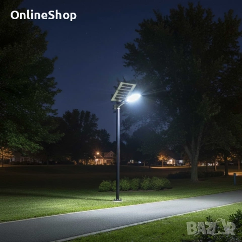 Соларна LED улична лампа IP67, снимка 8 - Друга електроника - 53145041