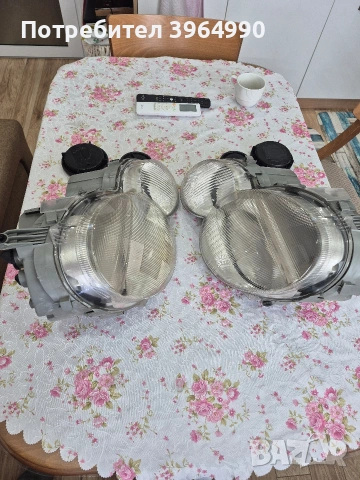 Оригинални фарове за мерцедес С клас W203 спорт купе преди фейс , снимка 2 - Части - 53131094