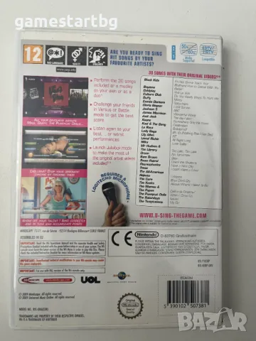 U-Sing за Wii, снимка 2 - Игри за Nintendo - 49346353