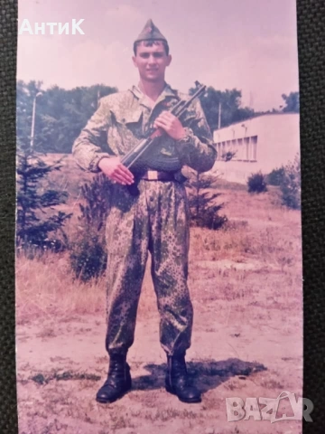 Соц Военен Маскировъчен Гащеризон Камуфлаж БНА, снимка 7 - Екипировка - 54337995