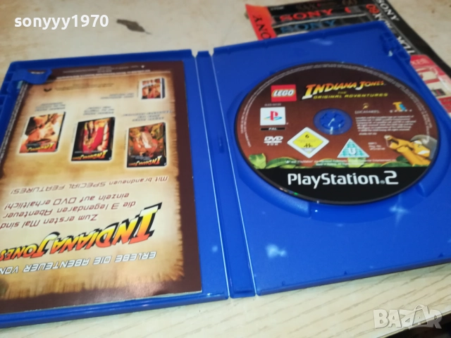 SONY PS2 GAME-INDIANA JONES 2611251337, снимка 2 - Игри за PlayStation - 52548011