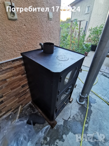 Печка "Прити" Камина с водна риза , снимка 1