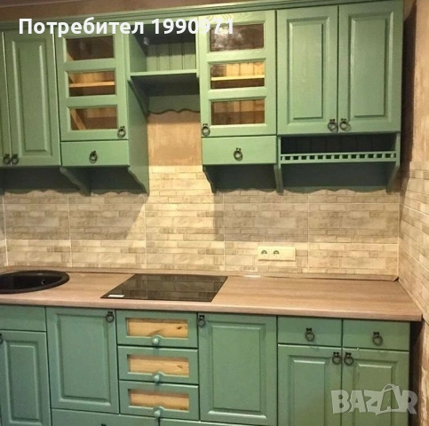 Кухни по попоръчка. Масив. Маси и плотове. Орех, дъб, чам, череша, круша, чинар, бряст, акация., снимка 16 - Кухни - 52476394