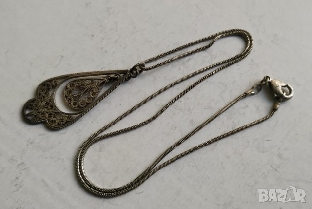 Сребърна висулка