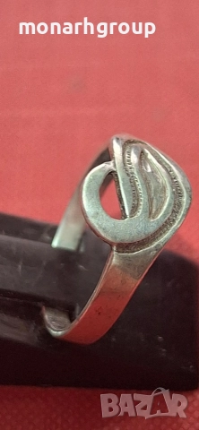 Сребърен пръстен, снимка 2 - Пръстени - 52684549