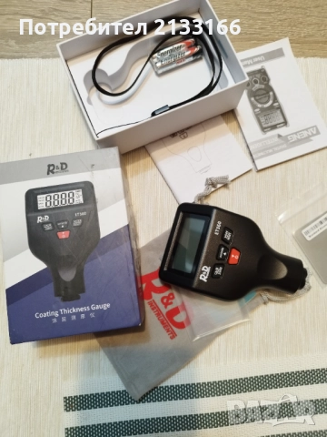 Уред за измерване дебелината на боята, снимка 3 - Селскостопанска техника - 52310992