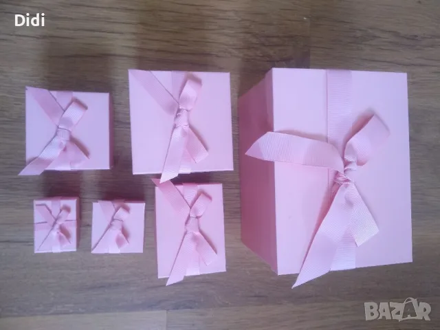 Кутии за подаръци Бижута Розови Св.Валентин 8 март