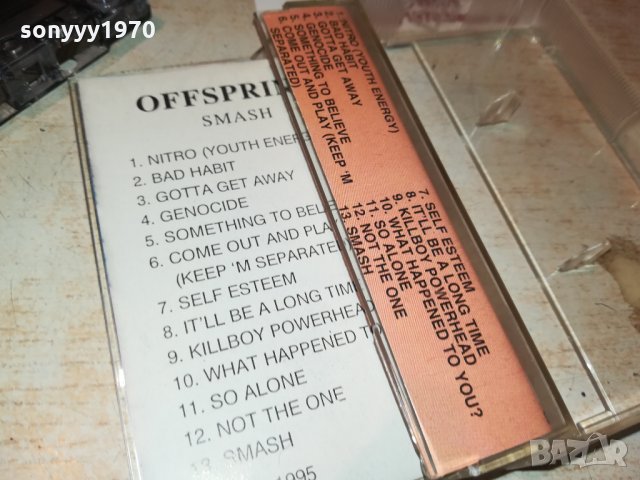 OFFSPRING-АУДИОКАСЕТА 2409211118, снимка 12 - Аудио касети - 34237544