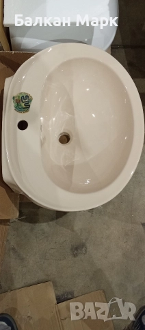 Мивка / Мивки за баня Clean Star – порцелан, нови, 60x45 / 60x48, снимка 3 - Мивки - 52827289