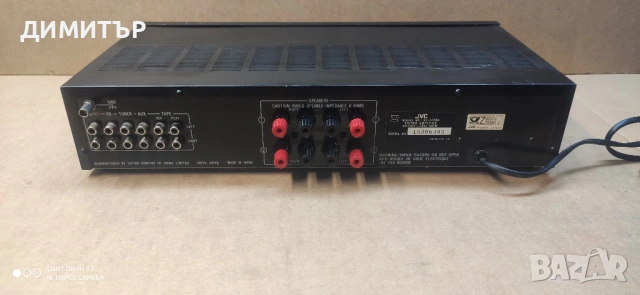 Усилвател JVC AX-222, снимка 8 - Ресийвъри, усилватели, смесителни пултове - 53275280