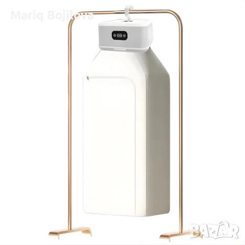 Преносима електрическа сушилня за дрехи – компактна, сгъваема, с таймер и 3D циркулация, снимка 5 - Сушилни - 53256837