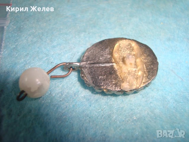 СТАРА КАМЕЯ - ВИКТОРИАНСКИ СТИЛ РЕТРО ВИНТИДЖ БИЖУ 19424, снимка 4 - Антикварни и старинни предмети - 35643752