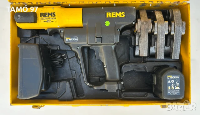 REMS Akku-Press ACC - Акумулаторна радиална преса 14.4V 3.2Ah комплект!, снимка 2 - Други инструменти - 51149378