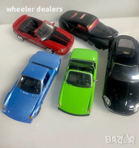 Метални колички в мащаб 1:43 High Speed, New Ray, Rastar, Hot Wheels