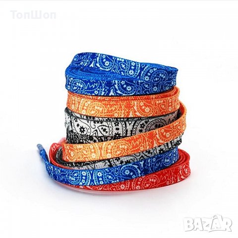 Бандана връзки за обувки - 5 модела, снимка 5 - Други - 37311679