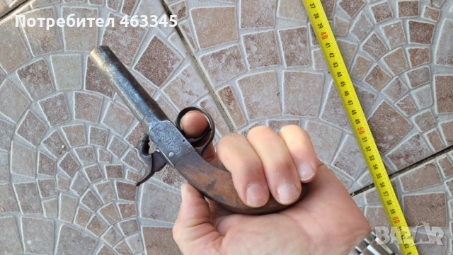 пистолет, пищов, евзалия, кремъклия, снимка 5 - Антикварни и старинни предмети - 53262499