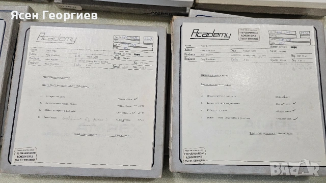 Ampex 406 и Scotch магнетофонни ролки NAB 10.5", снимка 5 - Декове - 53913906