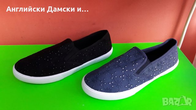 Английски дамски кецки-2 цвята