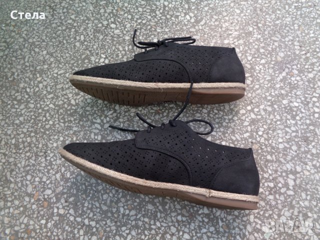 Дамски обувки пролетни / есенни, черни, с кутия, снимка 3 - Дамски ежедневни обувки - 30720104