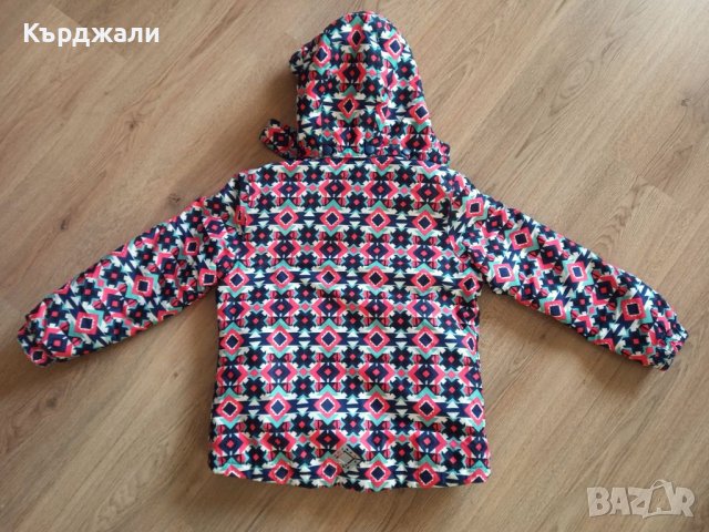 Дебело Яке с Качулка Crivit за Момиче ръст 128 см., снимка 3 - Детски якета и елеци - 42753034