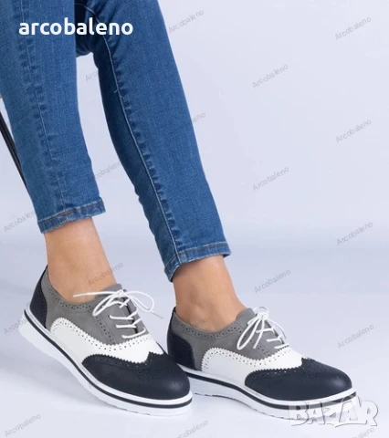 Дамски класически оксфорд обувки Toddi, 3цвята , снимка 9 - Дамски ежедневни обувки - 51247195