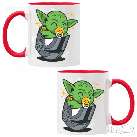 Чаша Star Wars baby yoda 3,Керамична Чаша, Кафе Чай, Игра,Изненада,Подарък,Повод,Празник,Рожден Ден, снимка 5 - Чаши - 38481517