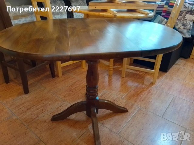 Маса Ф 80 кухненска разтегателна, снимка 2 - Маси - 42353809