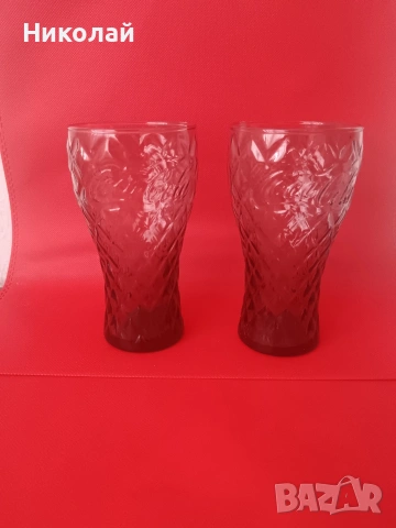 Чаши за Кока Кола 6 + 6 бр.