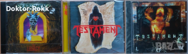 Testament – оригинални  дискове