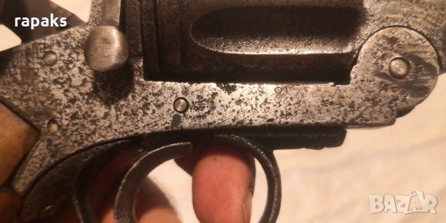 Револвер/пистолет с барабан модел Върнан или Гасер, снимка 3 - Колекции - 30108757