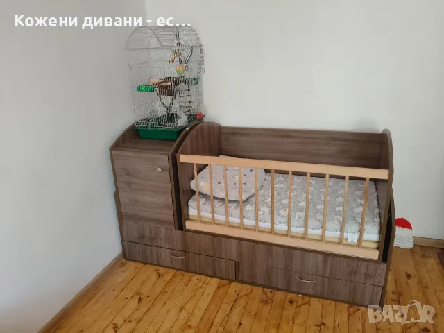 бебекко/детско легло с нов матрак 