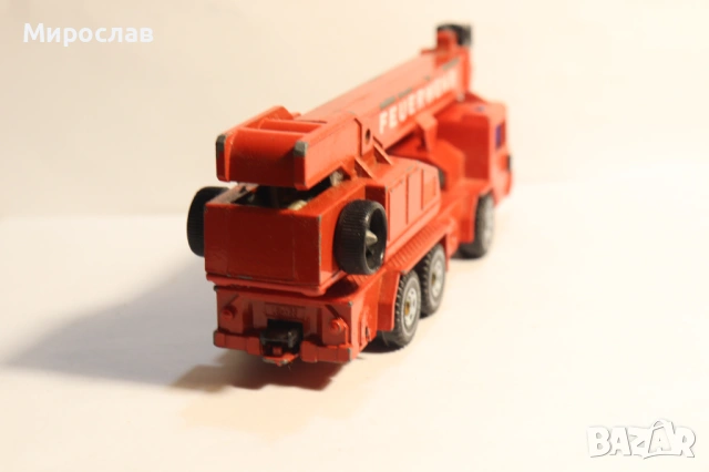 1:55?? SIKU КАМИОН ПОЖАРНА КРАН КОЛИЧКА МОДЕЛ, снимка 6 - Колекции - 53181080